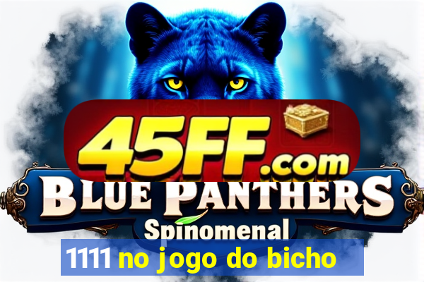 1111 no jogo do bicho
